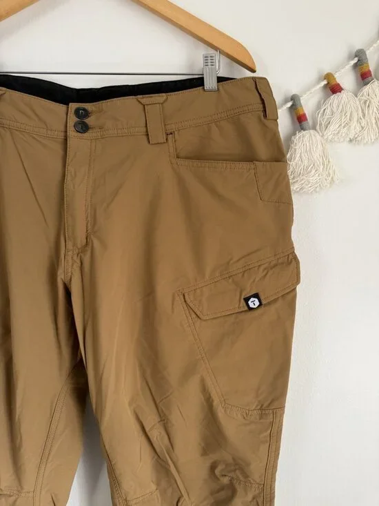 Truewerk Mens T1 Werkpant Cargo Utility Performance Work Pant Outdoor Sand 38x30 - Picture 5 of 11